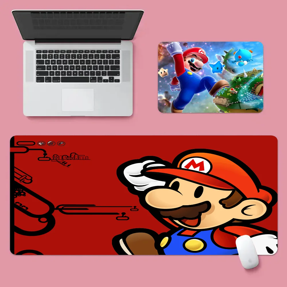 Hot Games Super M-Marioes Large XXL Gaming Laptop Computer Desk Mat Mouse Pad Mouse Mat Notbook Mousepad Gamer