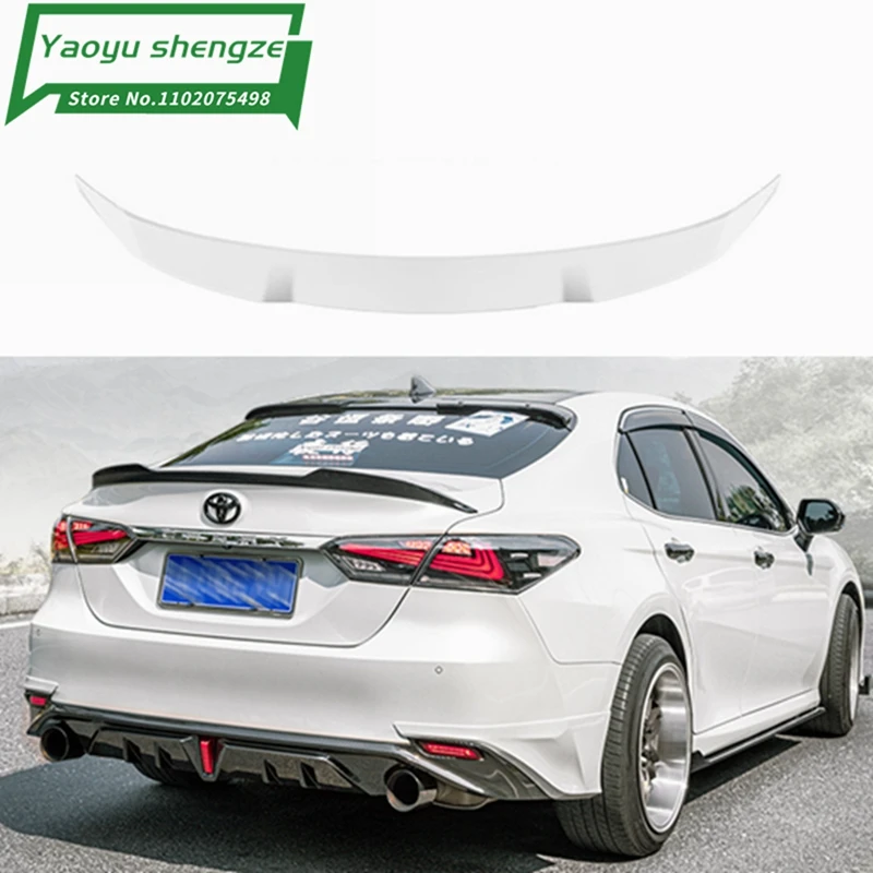 

New Design for Toyota Camry 2018 High Quality and Hardness ABS Material Spoiler Primer or DIY Color Paint Camry
