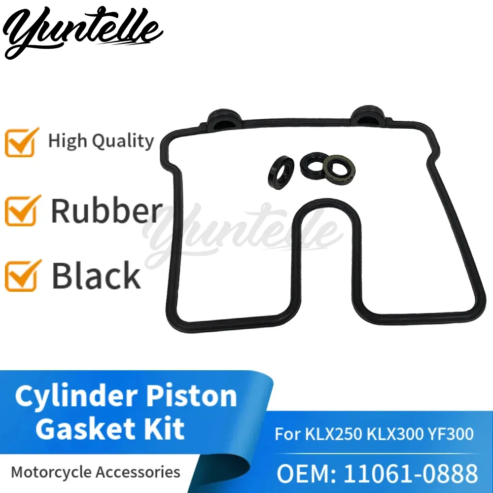Cylinder Head Sealing Gasket Oil Seal For Kawasaki KLX250 SF KLX300 YF300 LONCIN CR6 LX300-6A Motorcycle Accessories 11061-0888