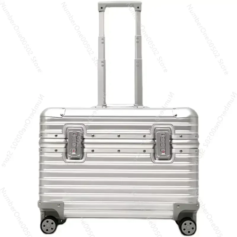 Travel Bags Business Carry On Aluminium Pilot Case Luggage Suitcases Trolley Pilot Case