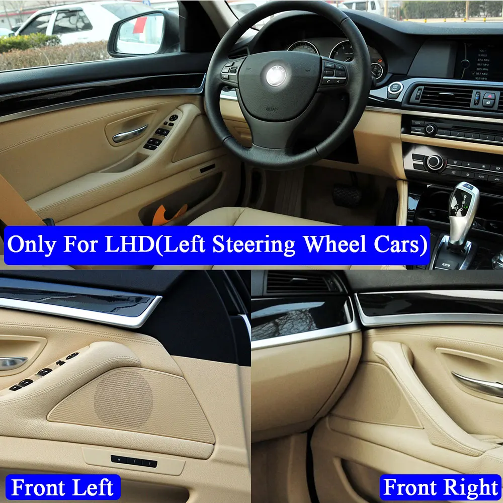 Interior Front Door Loudspeaker Cover Audio Loud Speaker Panel Trim Replacement For BMW 5 Series F10 F11 523 525 530 535