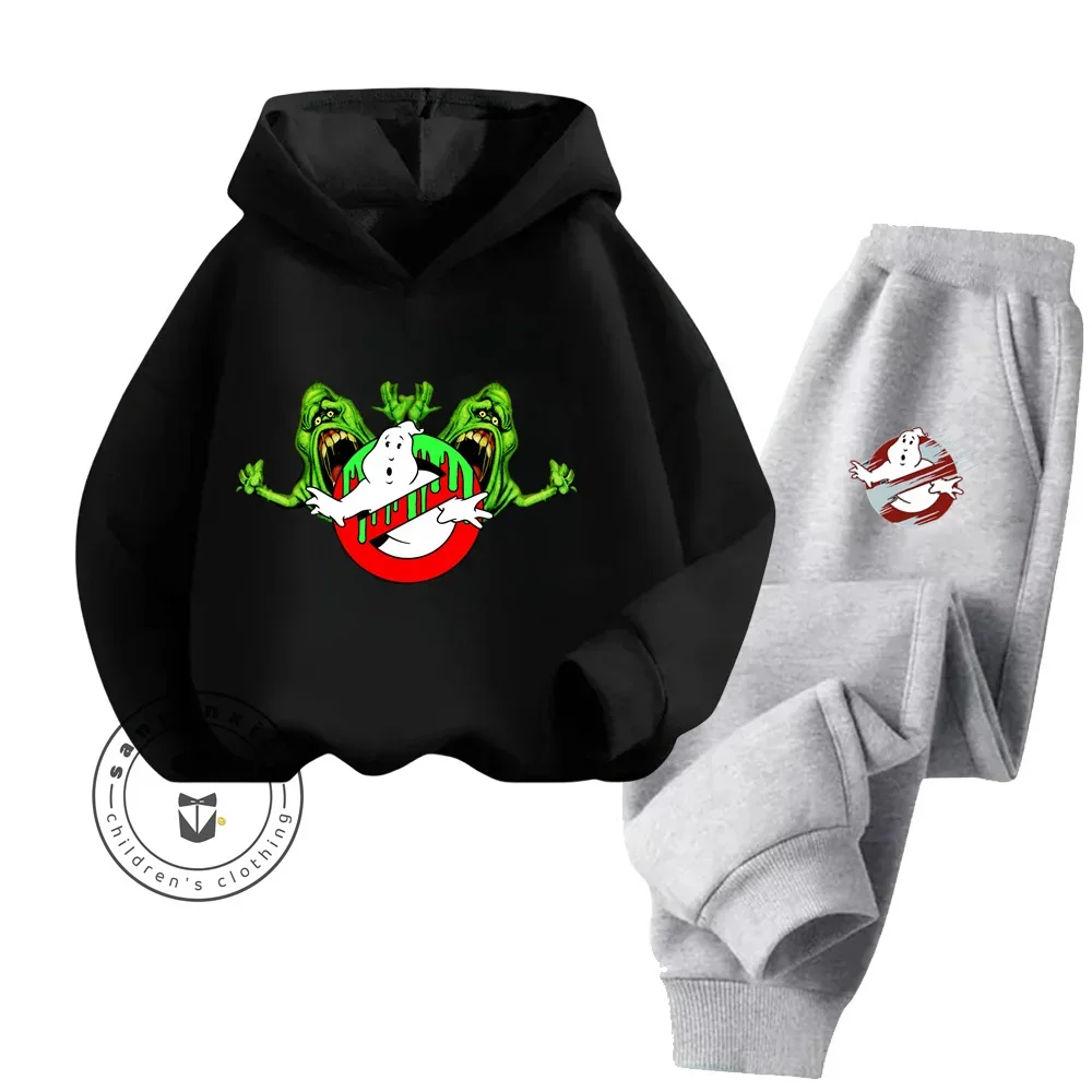 Ghostbusters New Printed Spring/Fall Loose Cotton Sweatshirt Boys Girls Students Funny Hip Hop Casual Cheap Sweatshirt Tracksuit