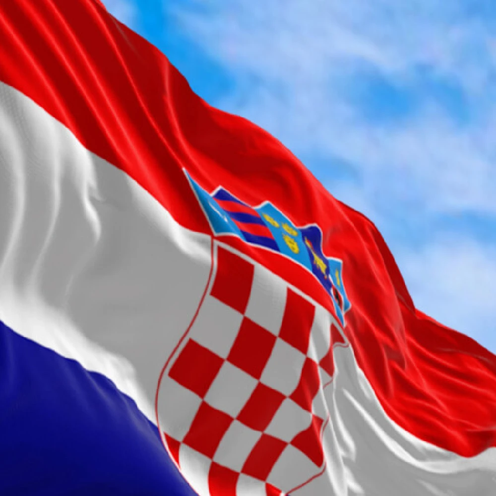 Национальный флаг Хорватита 90X150 см, высококачественный полиэстер, подвесной флаг hrv Hrvatska Croatia для украшения