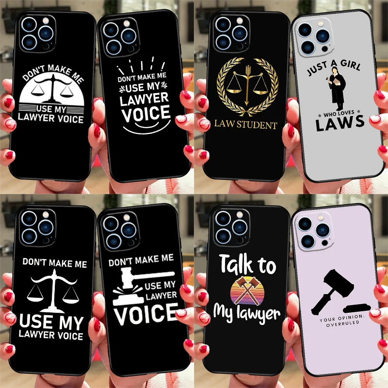 Coque pour étudiants en droit, avocats, juges, compatible Honor Magic 7 Lite 5 6 8 Pro Honor 400 200 Pro X9c X9b X9a X8a X8b 50 70 90