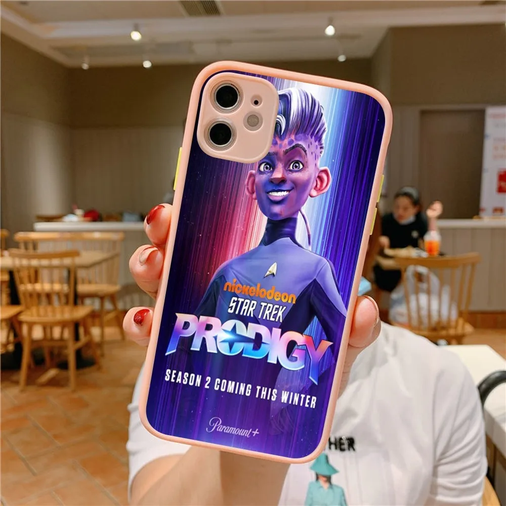 Star-Trek-Prodigy Phone Case for iPhone 14 11 12 13 Mini Pro Max 8 7 Plus X XR XS MAX Translucent Matte Cover