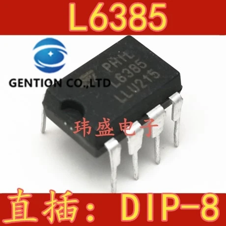 

10PCS L6385 DIP8 bridge drive L6385D L6385E upright in stock 100% new and original