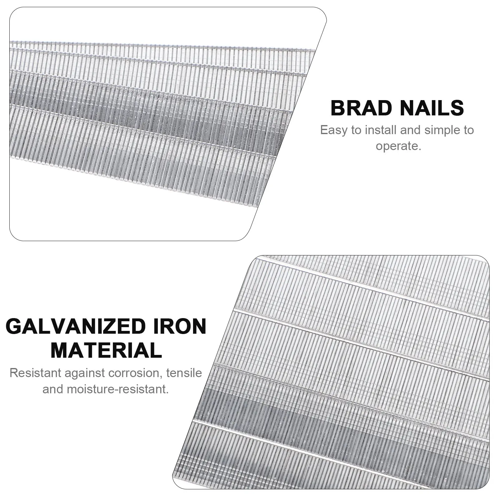 

8000 шт. оцинкованных гвоздей для деревообработки, отделочных гвоздей для сборки мебели, ремонта и отделки шкафов