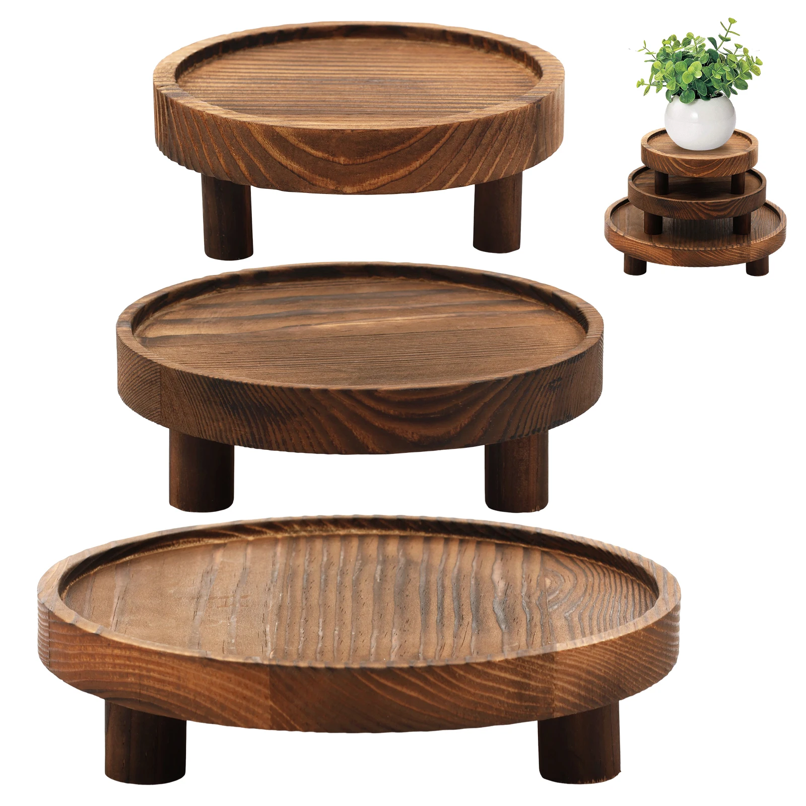 suporte-de-madeira-redondo-para-plantas-e-vasos-base-elevada-para-exibicao-de-flores-e-suculentas-no-jardim