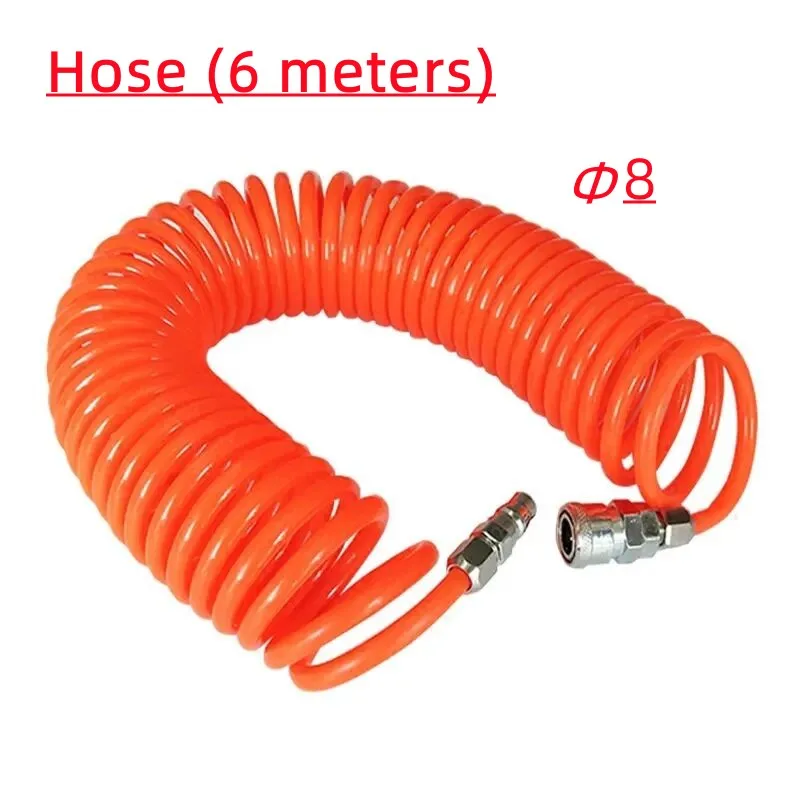 

6m Polyurethane PE Air Compressor Hose Tube Pneumatic Hose Pipe for Compressor Air Tool Household Tools Pneumatic accessories