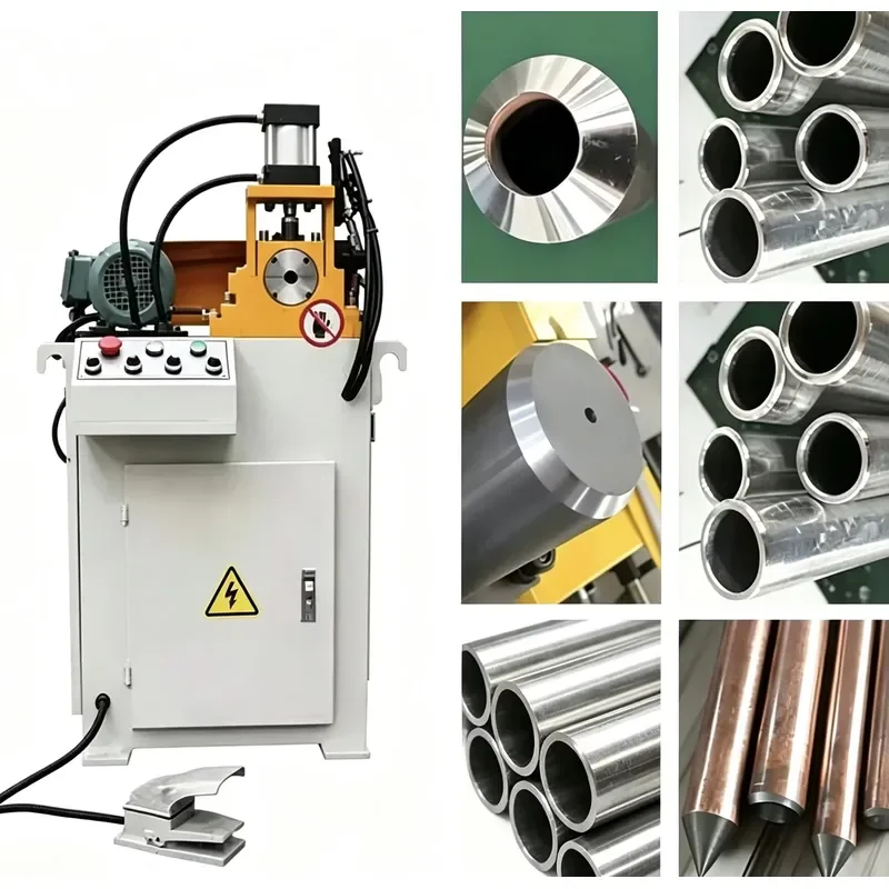 for Metal Steel Pipe End Deburring Smoothing Chamfering Tool Pneumatic Hydraulic Round Steel Rod Steel Pipe End Chamfering