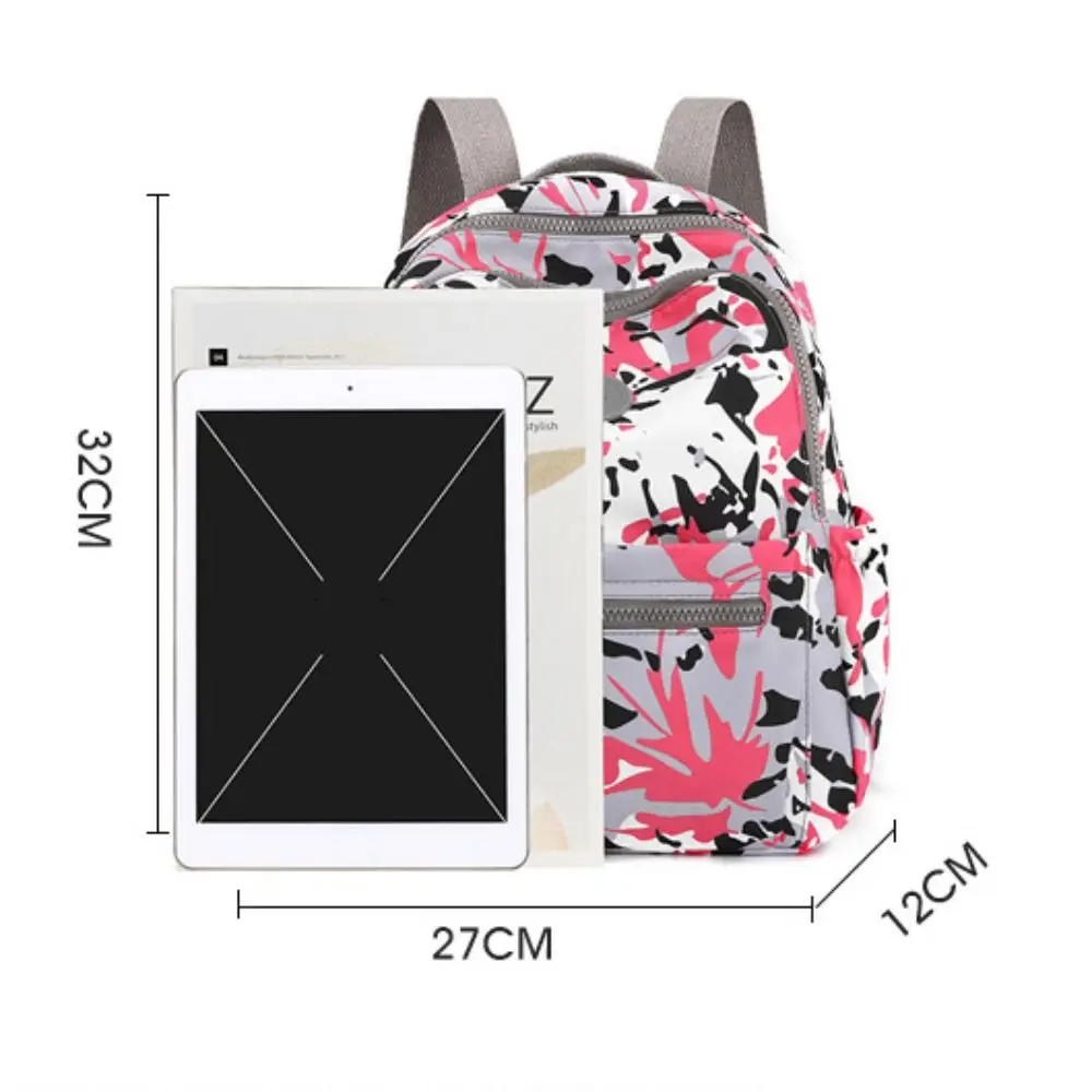 Oxford Cloth Women\'s Bags Casual Lightweight Waterproof Mini Rucksack Large Capacity Wear-resistant Small Backpack School