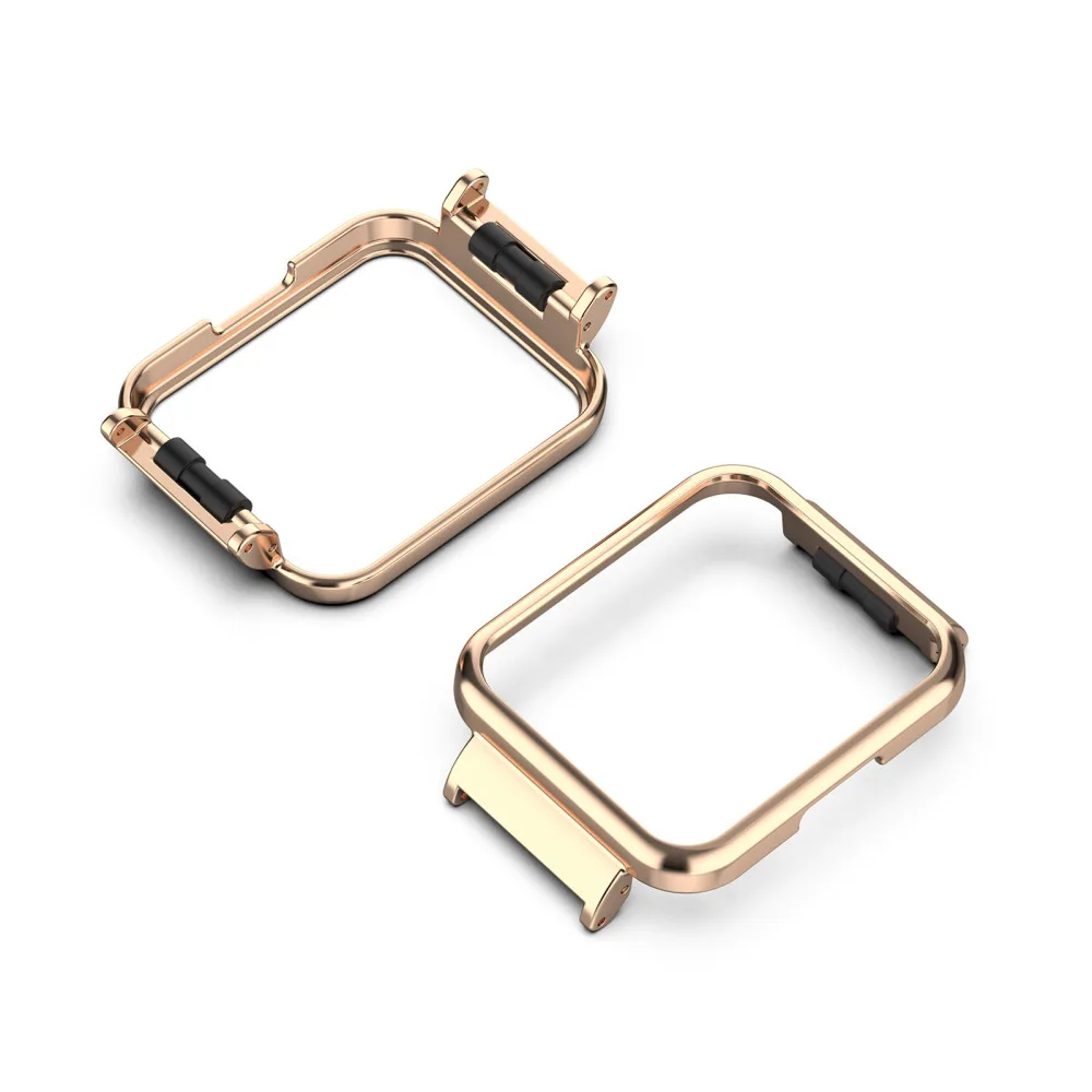 1 قطعة العلامة التجارية الجديدة إطار ساعة معدنية قذيفة خاصة ل Mi الأحمر mi watch2 لايت المناسب ل 20 مللي متر عرض حزام