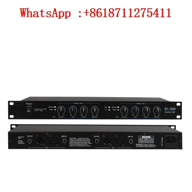 

TKL EX3000 Professional Stimulator Stage Microphone Vocal Beautification Optimizer Sound Processor