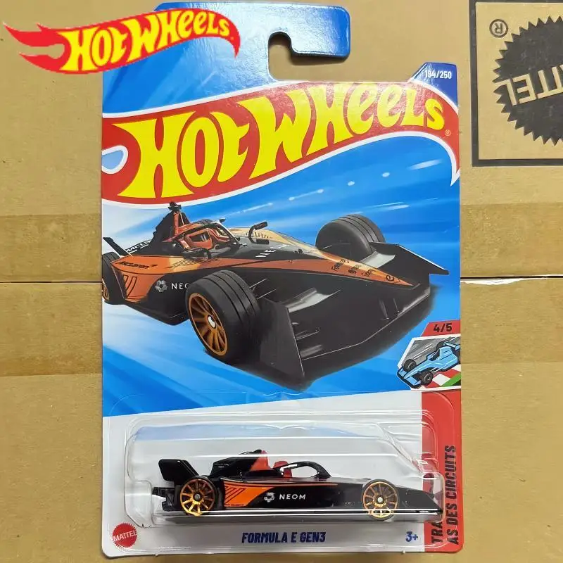 

Оригинальные в наличии Hot Wheels C4982 # 1 модель трека Formula E Gen3 Aces 1:64, литая под давлением модель автомобиля, игрушечный чехол 2025 года, чехол для мальчика, коллекционные праздничные подарки