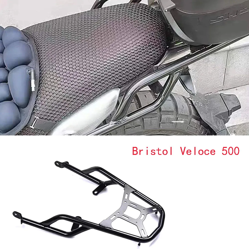 Retro For Bristol Veloce 500 Rear Seat Rack Bracket Luggage Carrier Cargo Shelf Support Fit Bristol Veloce 500   New