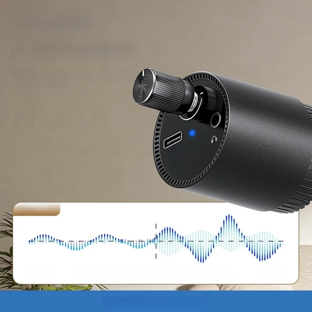Stethoscope Leak Detector with 13000X Audio Enhancement and 60dB Sensitivity for Home Water Leak Identification Type C