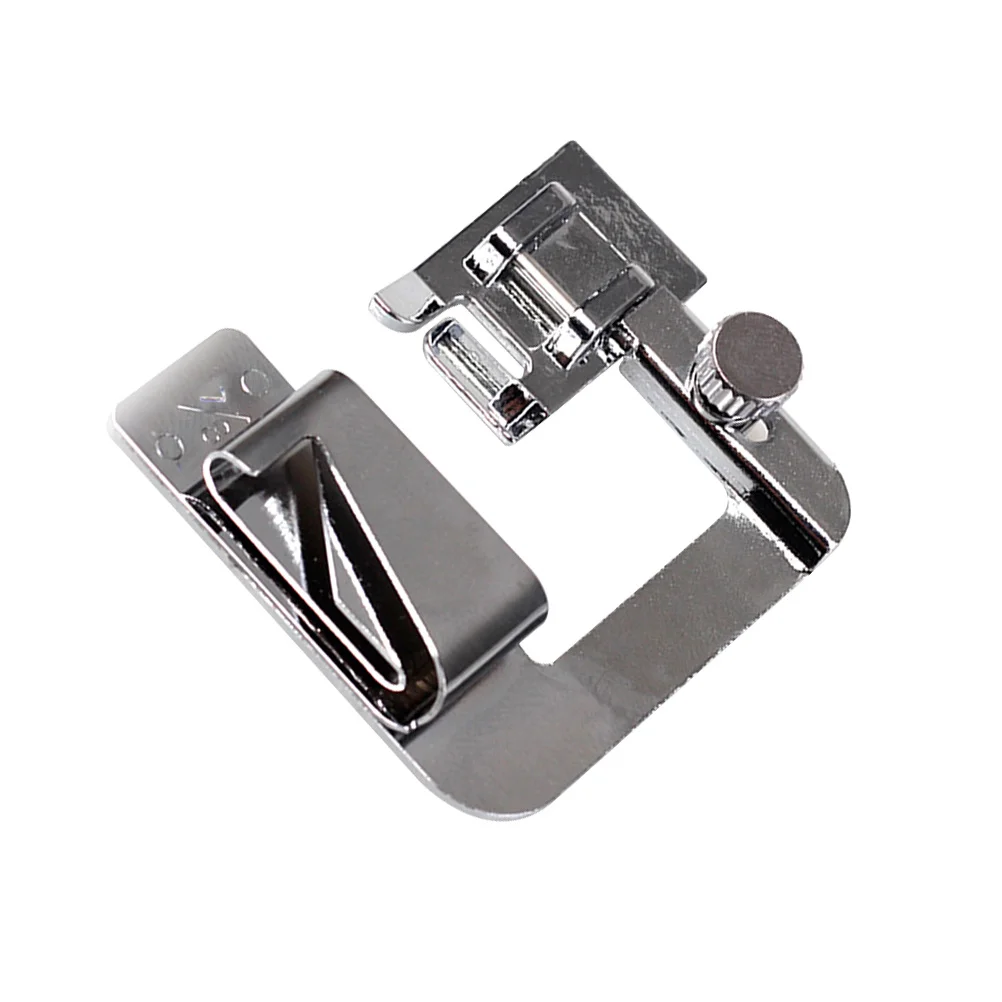 ماكينة خياطة كهربائية قطعة قدم الضغط في ماكينة الخياطة 7/8 بوصة معدنية لآلات منزلية ذات ساق منخفضة توالت هيم قدم أدوات خياطة يدوية #4