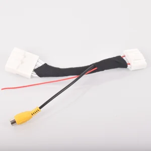 Autonavigationssystem Umkehrende Rückansicht Kamera -Adapter -Kabelbaumkabel für Renault Stopway Vivaro Dacia Sandero Dokker 24Pin 12 Hauptverkäufe Sandero Hecklaterne - №7