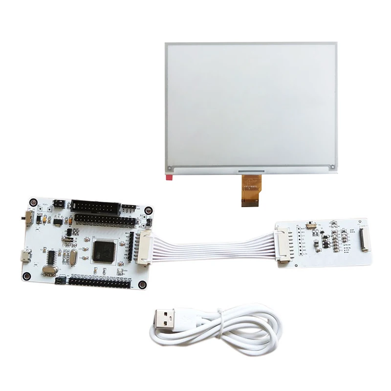 Imagem -04 - Eink Módulo Eletrônico de Tela Lcd Módulo de Exibição de Papel de Três Cores Preto Branco Vermelho 648x480 583