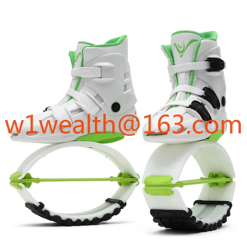 Jumping shoes Elastic children Adult parent-child fitness running Super kangaroo bouncing shoes Stilt shoes