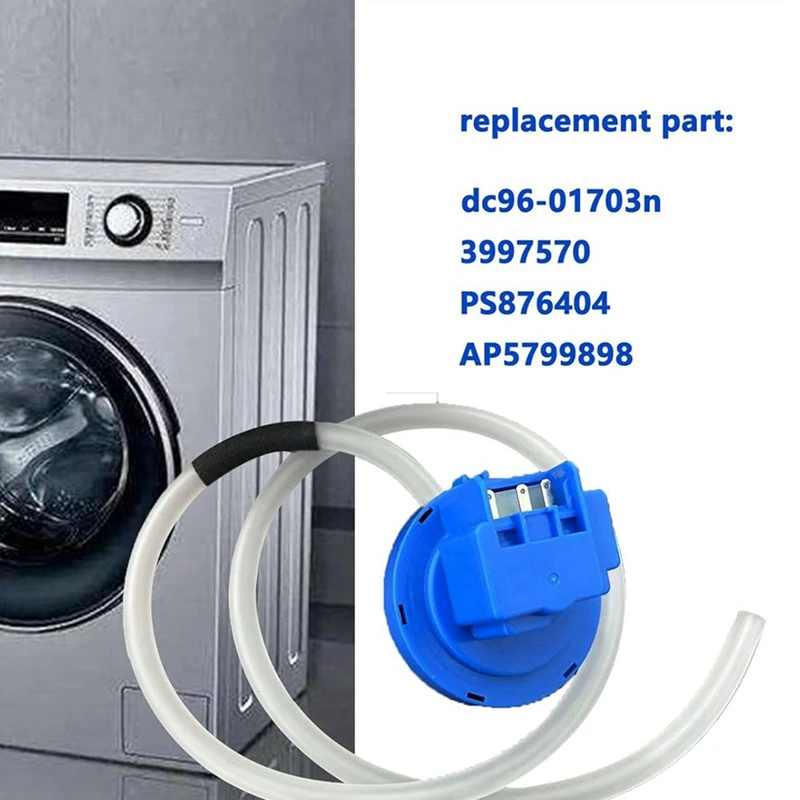 DC96-01703H Washer Water Level Switch For Samsung AP5799898 Washer Sensor Pressure, Fits Models : WA48, WA50, WA52, WA56