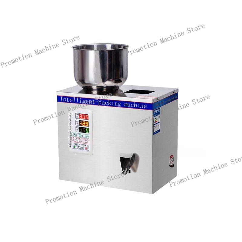 50G Weighing Filling Machine Tea Leaf Grain Medicine Seed Salt Rice Quantitative Big Particle Filler Packing Machine 220V/110V