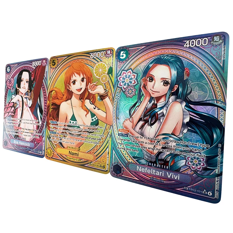 Anime Card One Piece OPCG SP EBO3 English Boa Hancock Uta Vivi