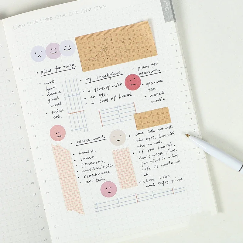 Morandi Series Kawaii Cute Sticker Custom Stickers Diary Stationery