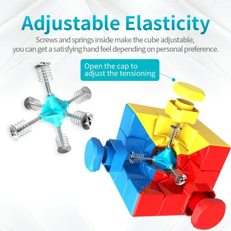 MoYu مكعبات Meilong 2345 هدية صندوق المهنية المكعب السحري 2x2 3x3 4x4 5x5 سرعة أُحجية مكعبات كوبو ماجيكو لعبة تعليمية