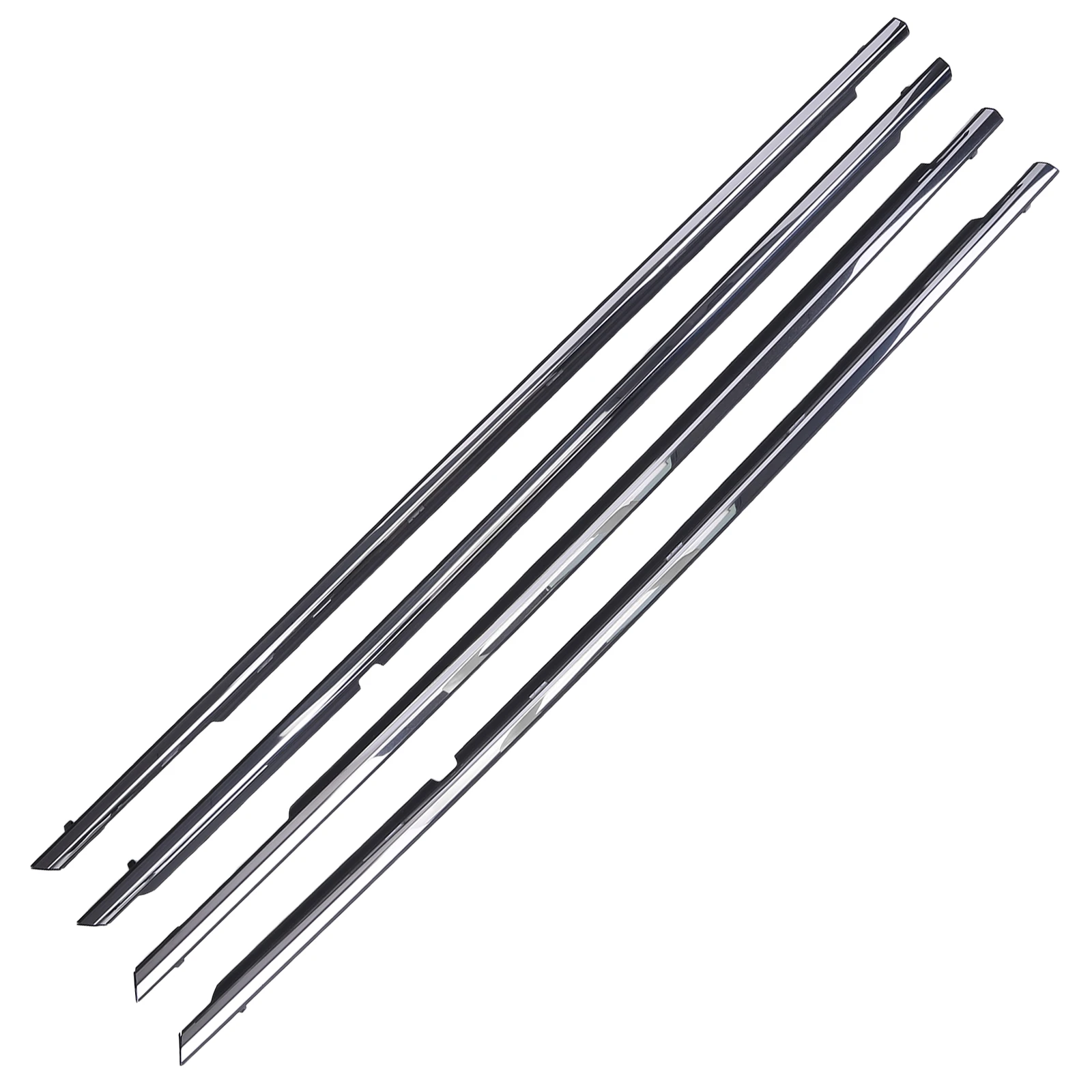

4Pcs Car Door Moulding Trim Weatherstrip Window Seal Compatible forCamry 2002-2006