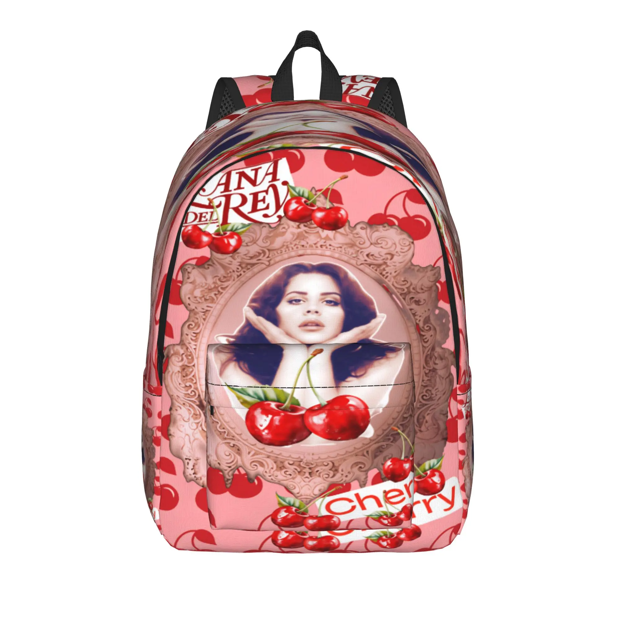 Lana Del Rey Singer Lizzy Grant  Backpack  Student Polyester Daily Backpacks Print Cute School Bags Rucksack