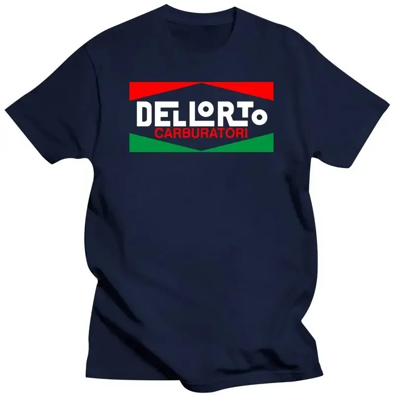 All Colour New Dellorto Carburetor Motorcycle Logo T-shirt  men clothing funny vintage graphic t shirts cotton - Image 2
