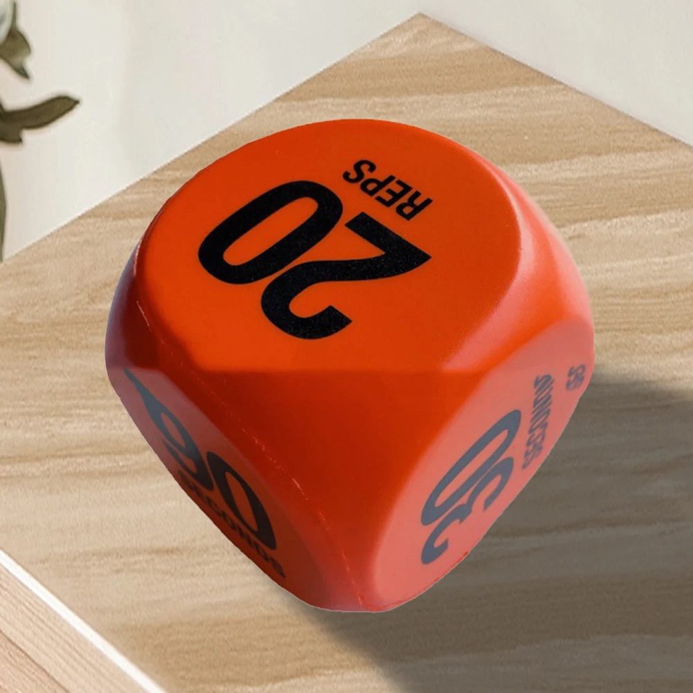 Exercise Decision Dices Portable Fitness Decision Dice 2.7 In Dynamic Workouts Dice for Home Gym Exercise Class