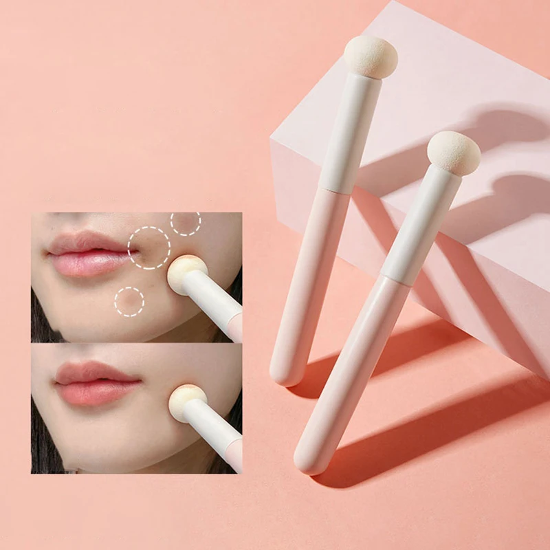 Kuas Makeup lembut profesional kuas Concealer kuas lipstik bedak bibir Puff basah kering penggunaan Foundation alat kosmetik kontur