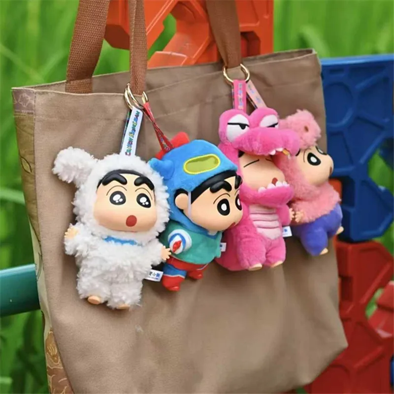 TOPTOY Crayon Shin-Chan Costume Party Series Vinile Peluche Cieco Box Figurine Misterioso Boxe Bag Pendenti Giocattoli Alla Moda Regali