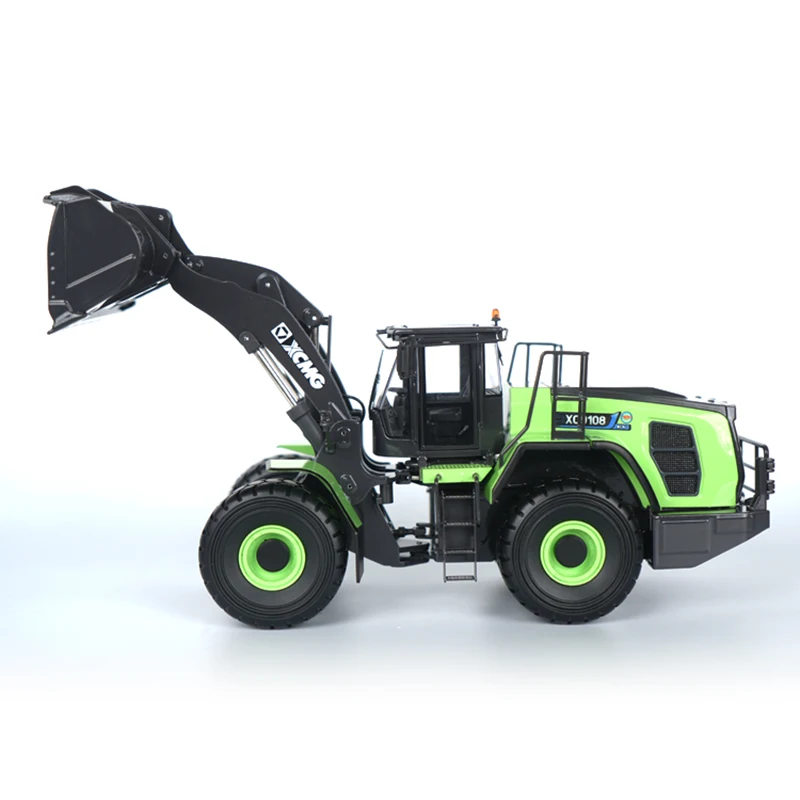 XCMG Official Authentic EV XC9108-EV Wheel Loader Model 1:35 Scale Diecast Alloy Model