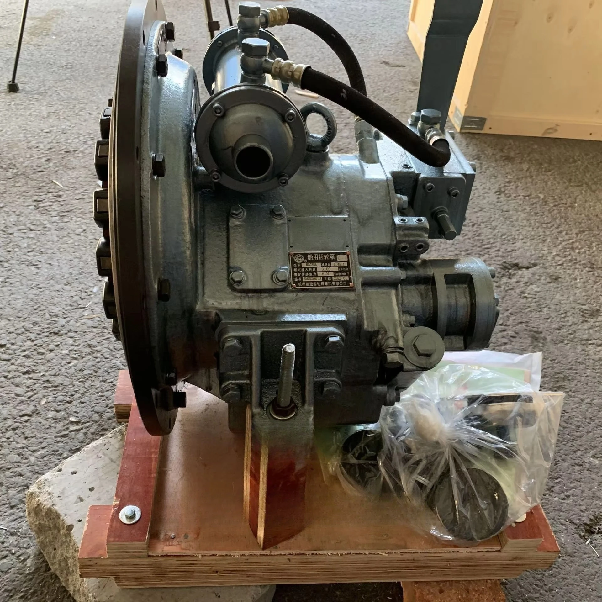 الملحقات الصينية الأصل قارب الصيد الهبوط الحرفية قارب سريع علبة التروس البحرية الملحقات #3