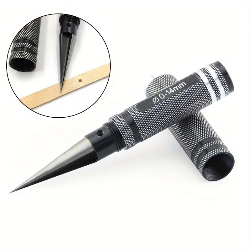 DIY Manual Hole Puncher, Manual Drilling 0-14mm Car Shell Hole Puncher, Woodworking Toy Hole Puncher, Model Making Hole Puncher