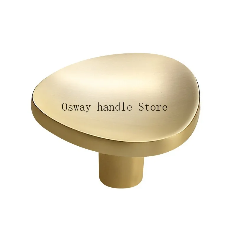 Modern simple light luxury drawer single hole handle wardrobe cabinet bedside table hardware furniture door handle