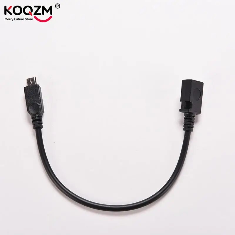 0.15M 15cm Micro USB Female To Micro USB Male Connector Adapter Data Transfer Cable For Phones MP3 MP4 Charging Extension Cord