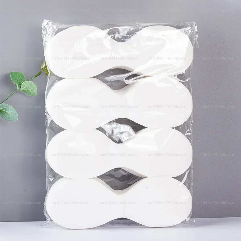 100-500Pcs Disposable Eye Mask DIY Natural Cotton Eye Paper Women Essential Product Ultrathin Spunlace nonwoven Eye Paper Mask