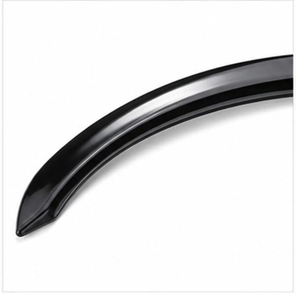 2Pcs Universal Black Car Wheel Brow Flexible Protector Trim Lips Flares Sticker Mudguard for Truck Suv Cars Accessories
