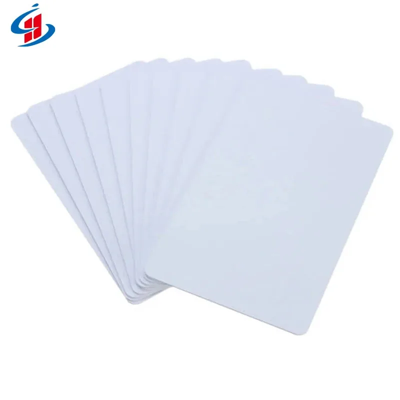 100pcs custom 213 215 216 Inkjet Printable RFID Matte White Blank PVC NFC