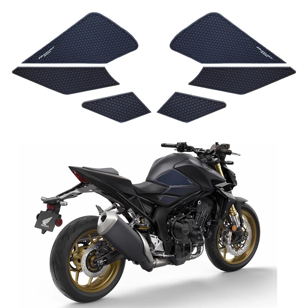 For HONDA CB1000 Hornet Hornet1000 CB 1000 Hornet 2025 Tank Pad Knee Grip Rubber Protector Black exclusive