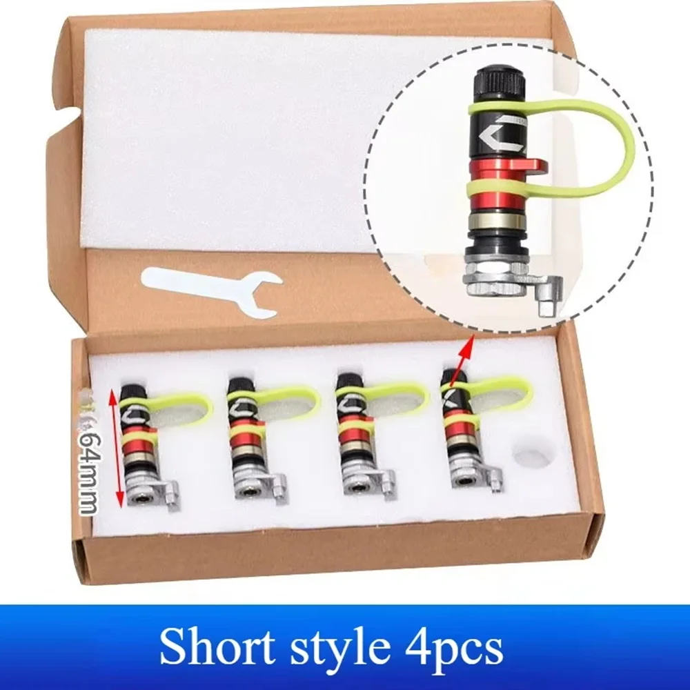 Car Accessories 4pcs Universal Tire Valve Pressure Relief Valve Desert Off-road Sand Tire Quick Release Valve