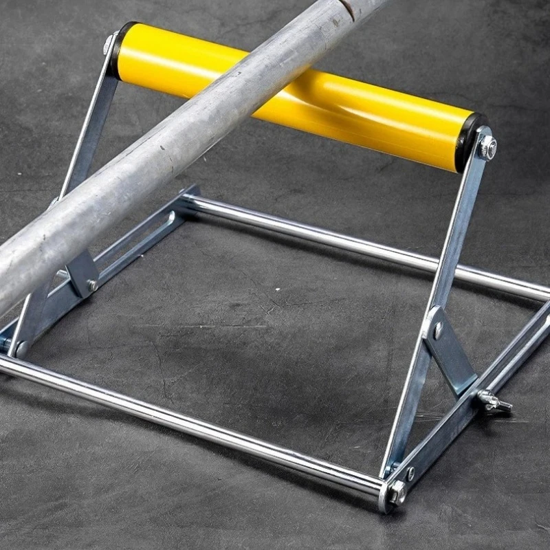 Adjustable Height Table Saw Roller-Stand Attachment, Cutting Machine Miter Saw Roller Support Stand For Woodworking Support Fram
