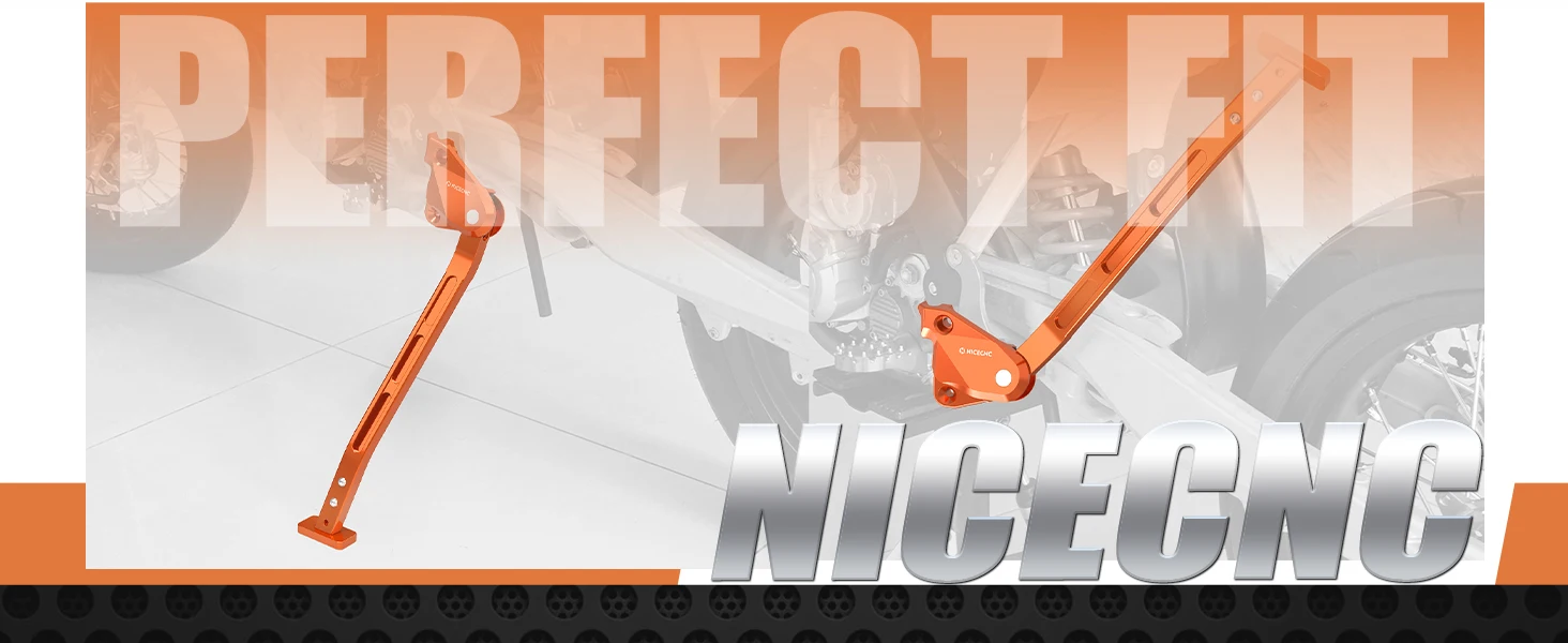 NICENC Für KTM SX-F 450 2016-2025 25MM Verstellbarer Seitenständer für KTM SX 250 SX-F 350 GasGas MC350F Husqvarna FC350 – Detail 4