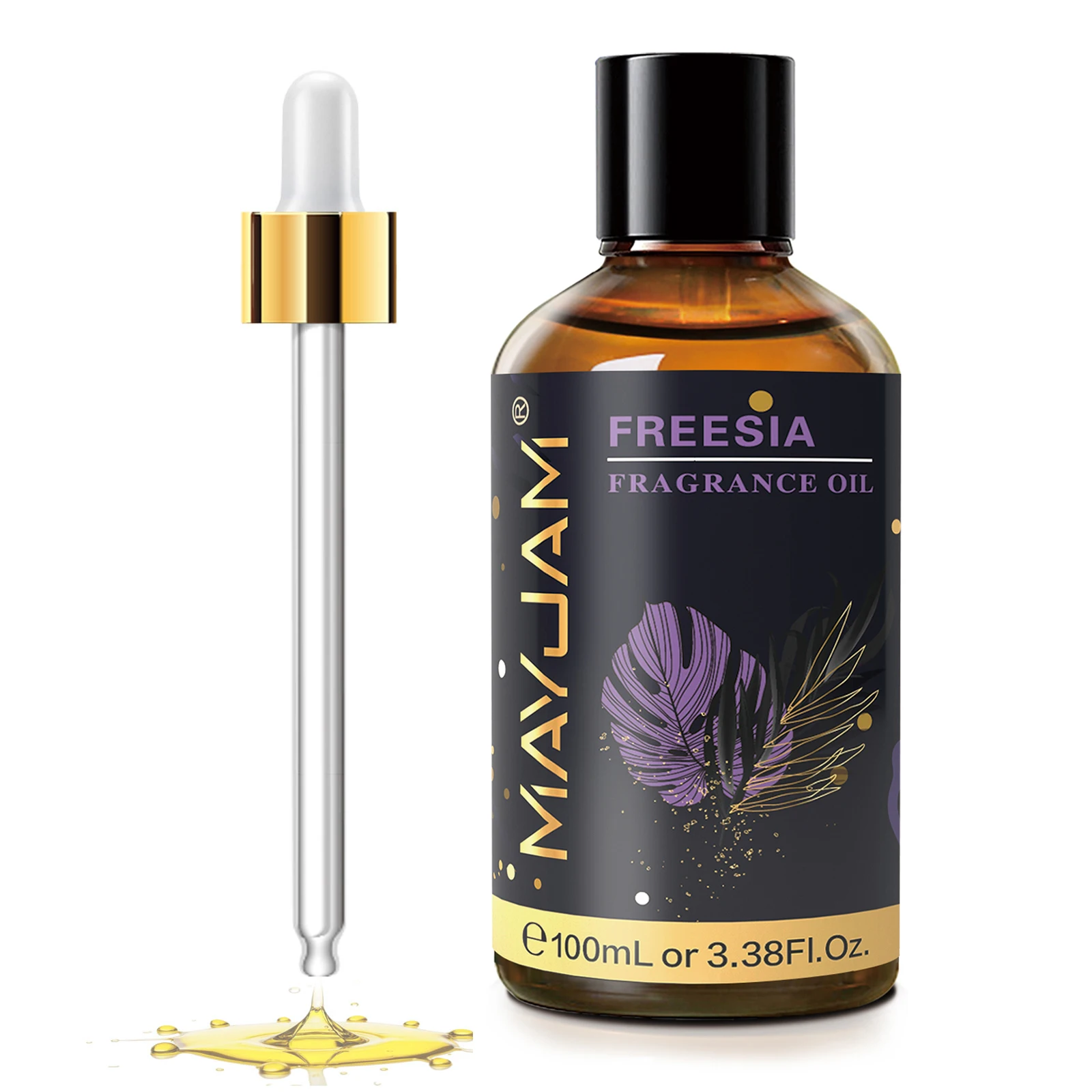 MAYJAM 100ml huiles aromatiques Freesia lin frais mandarine Parma Violet huiles parfumées pour humid