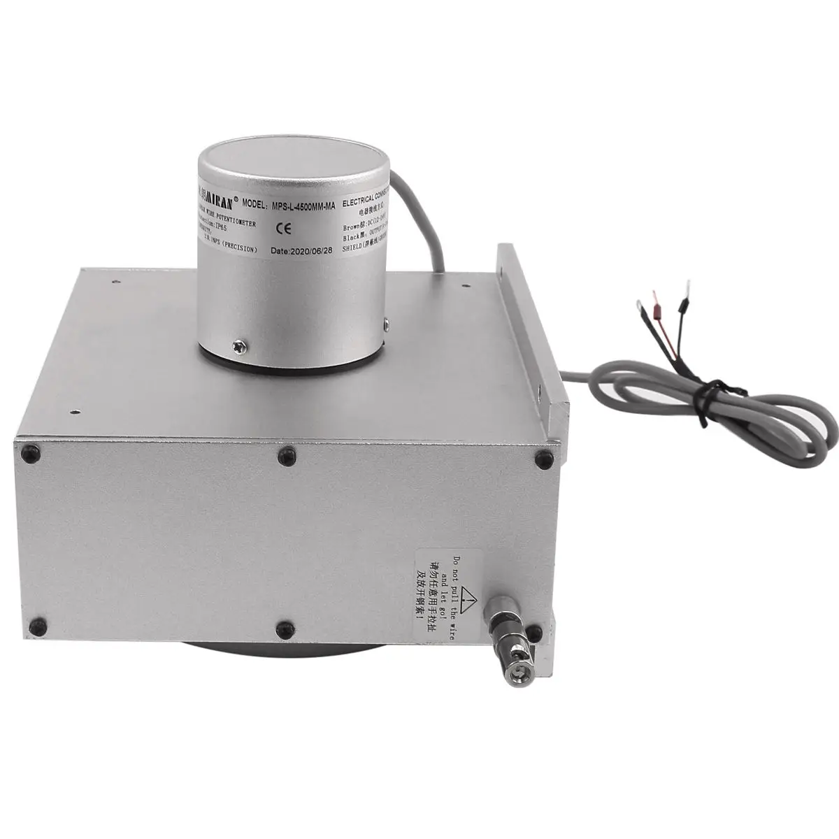 Miran MPS-L 4500-8000mm  Rotary Encoder Pull Rope Resistance Potentiometer Draw Wire Displacement Sensor