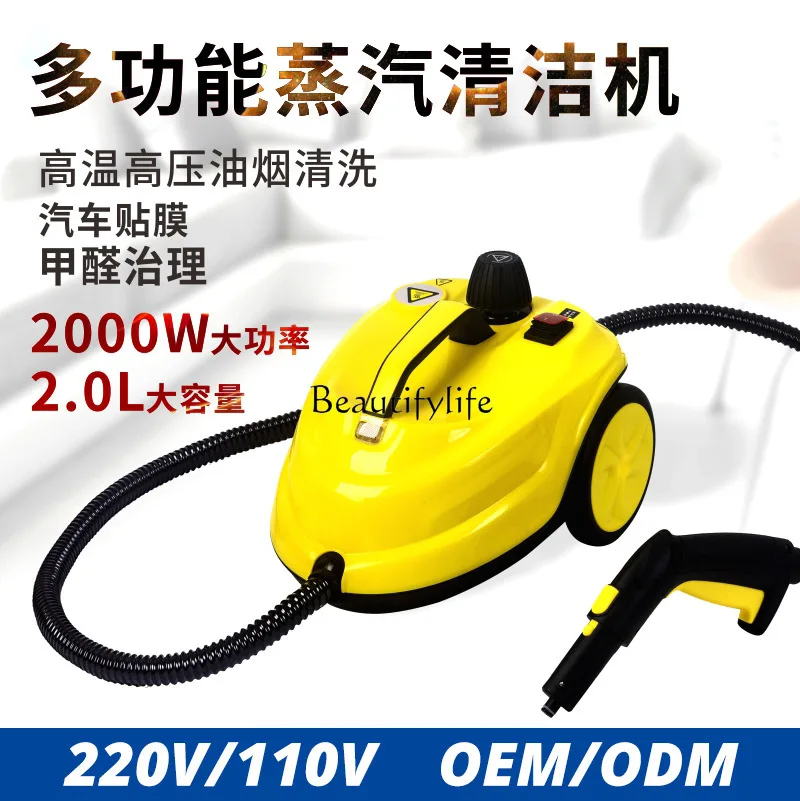 

Household high temperature and high pressure portable steam cleaner